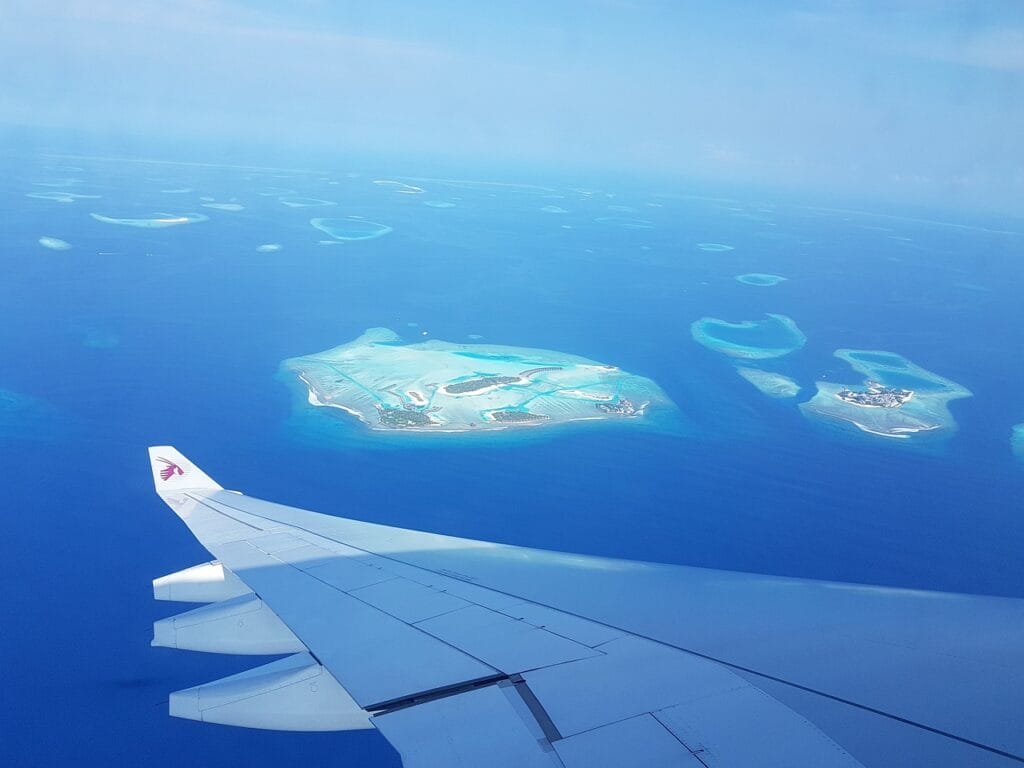 Arriving Maafushi Island