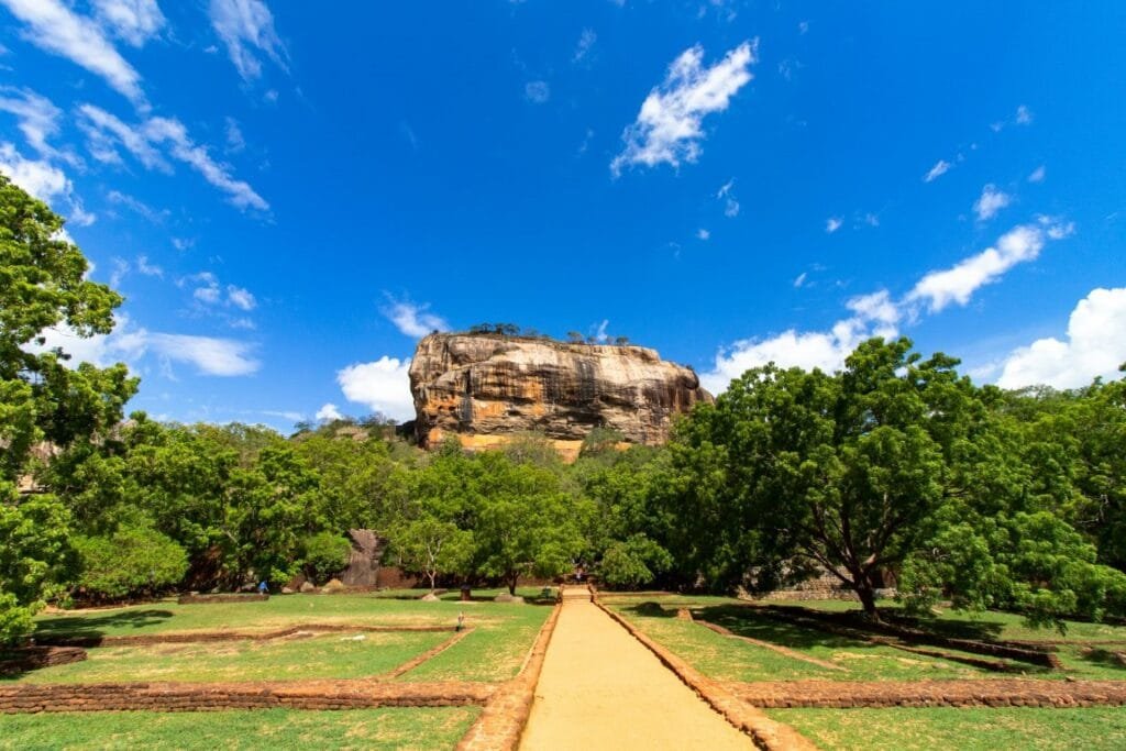 Sigiriya is the most impressive site in Sri Lanka