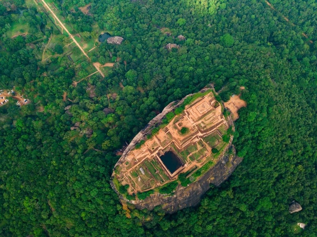 Top of Sigiriya Rock Sigiriya