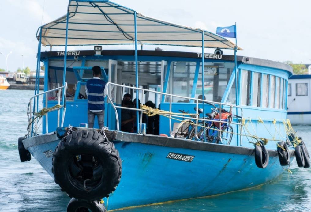 Local Ferry from Male to Dhigura Island