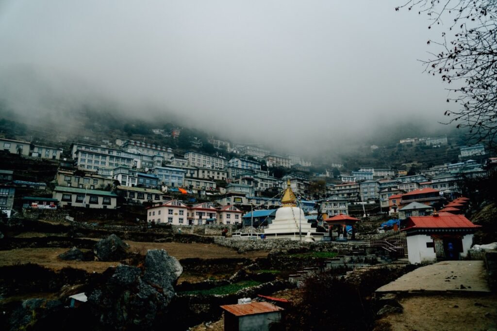 Namche Bazaar in Summer Season