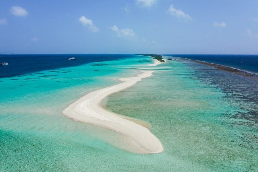 Sandbank in Dhigurah Island